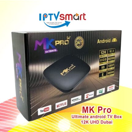 New MK Pro Ultimate android TV Box 12K UHD Dubai