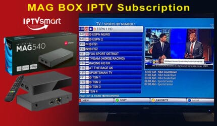 MAG BOX 4K Subscription for 1 year in Dubai