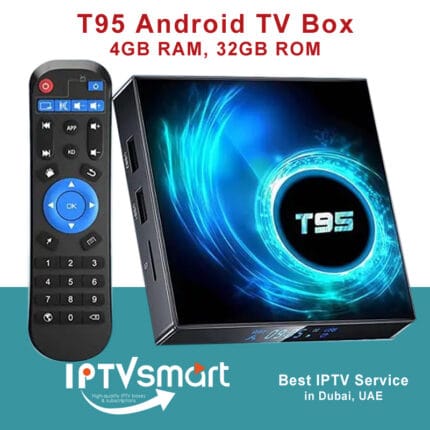 New T95 Android TV Box 4GB RAM, 32GB ROM in Dubai