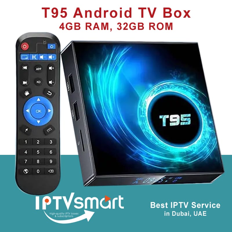 T95 Android TV Box 4GB RAM, 32GB ROM copy New T95 Android TV Box 4GB RAM, 32GB ROM in Dubai