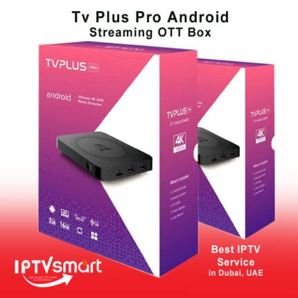 New Tv Plus Pro Android Streaming OTT Box in Dubai