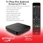 New Tv Plus Pro Android Streaming OTT Box in Dubai