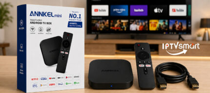 ANNKEL 8K Ultra HD Android Google TV Streaming Box IPTVsmart