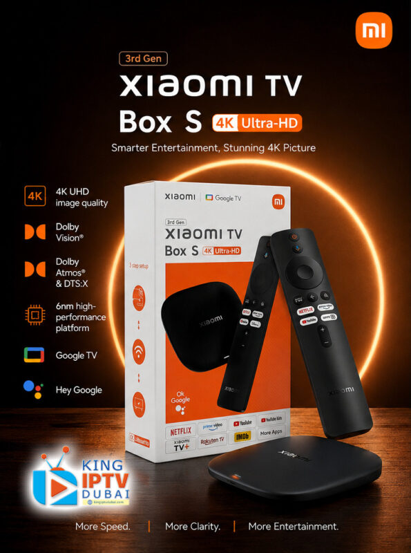 Xiaomi TV Box S (3rd Gen) 4K Ultra-HD Media Streamer